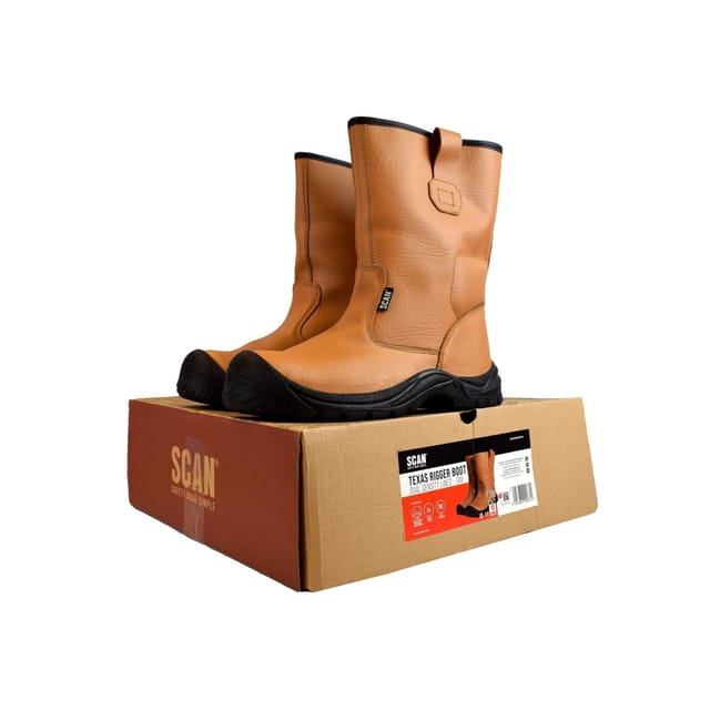 Scan Scan Men's Texas Lined Rigger Boots - 2