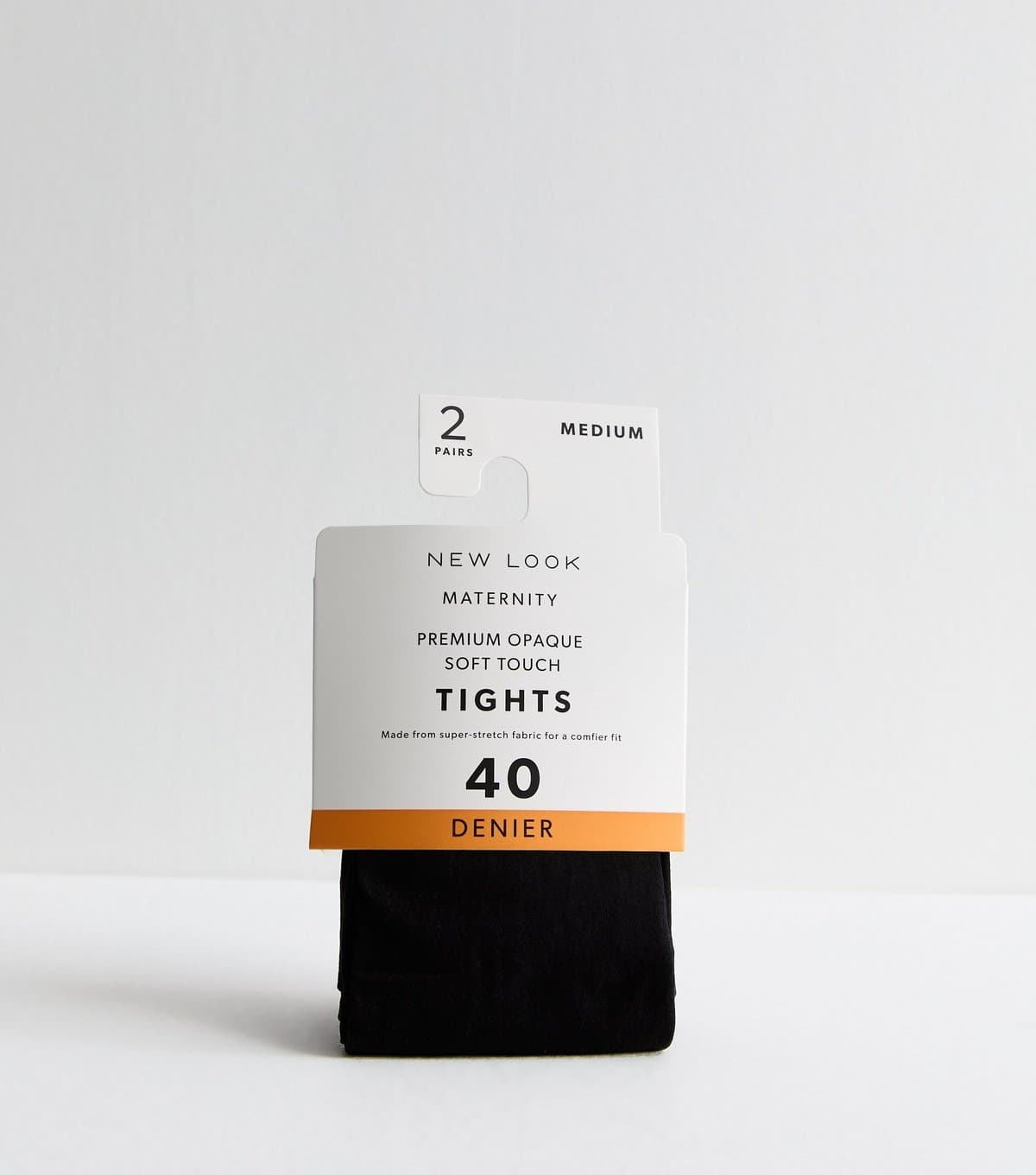 New Look New Look Maternity Black Premium Opaque Tights