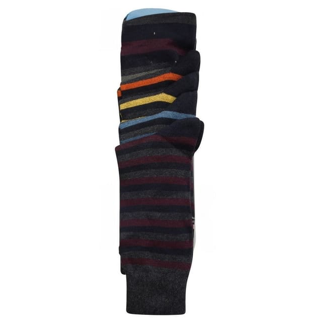 Ex Store Ex Store Men's Striped Socks (Pack of 10) - 3