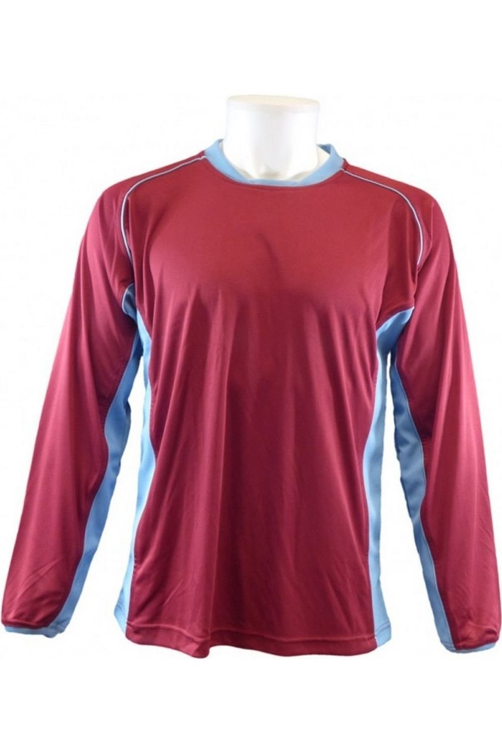 Carta Sport Carta Sport Men's London Panel Jersey Football Shirt in Maroon - 4