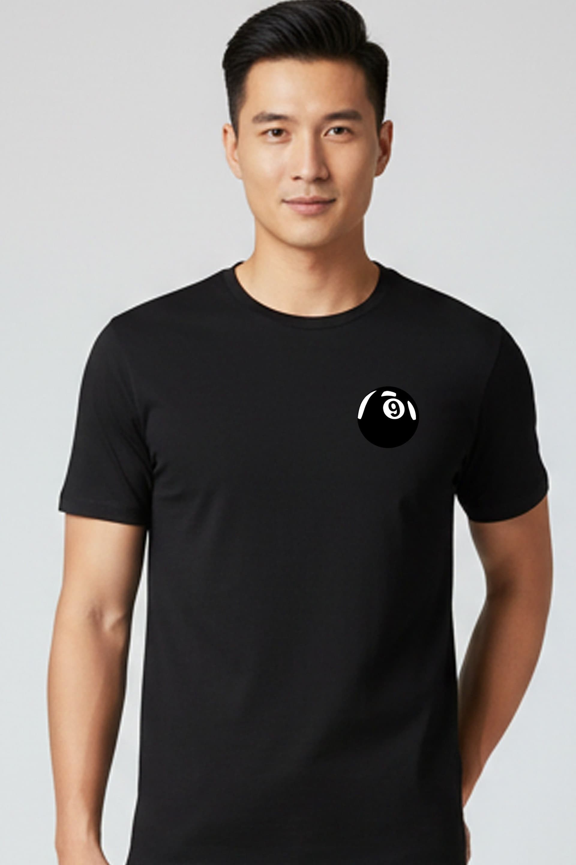 Snide London Snide London Men's 9 Ball Range T-Shirt in Black