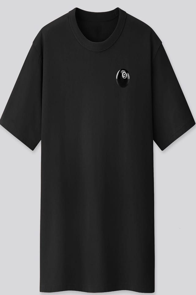 Snide London Snide London Men's 9 Ball Range T-Shirt in Black - 2
