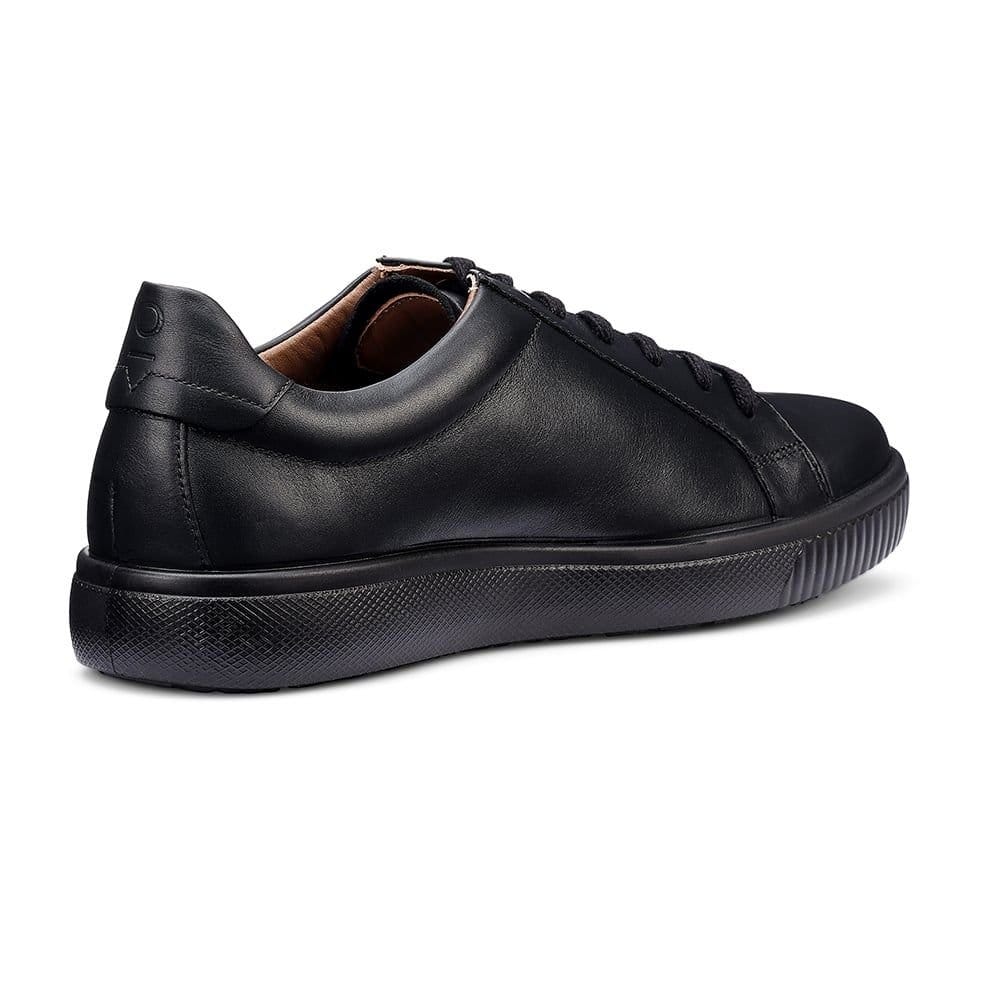 Hotter Hotter Men's 'Oliver' Smart Leather Trainers in Black - 4