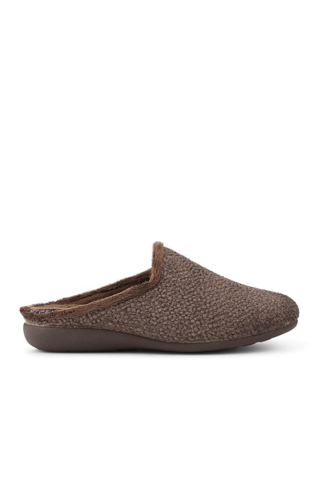 Pavers Pavers Men's Soft Cushioning Mule Slippers With Grip Sole in Brown - 2