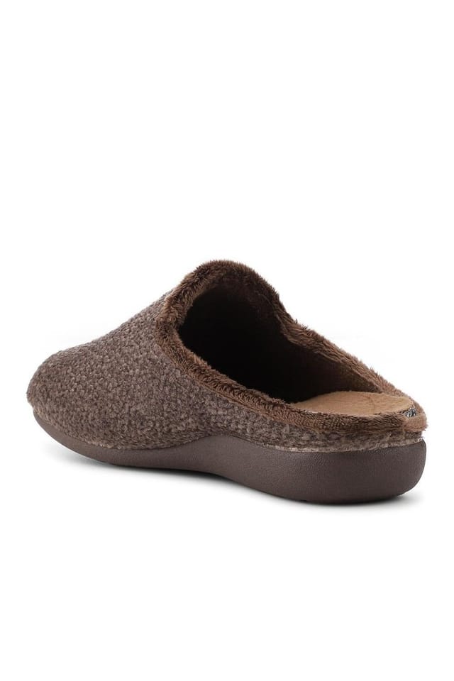Pavers Pavers Men's Soft Cushioning Mule Slippers With Grip Sole in Brown - 3