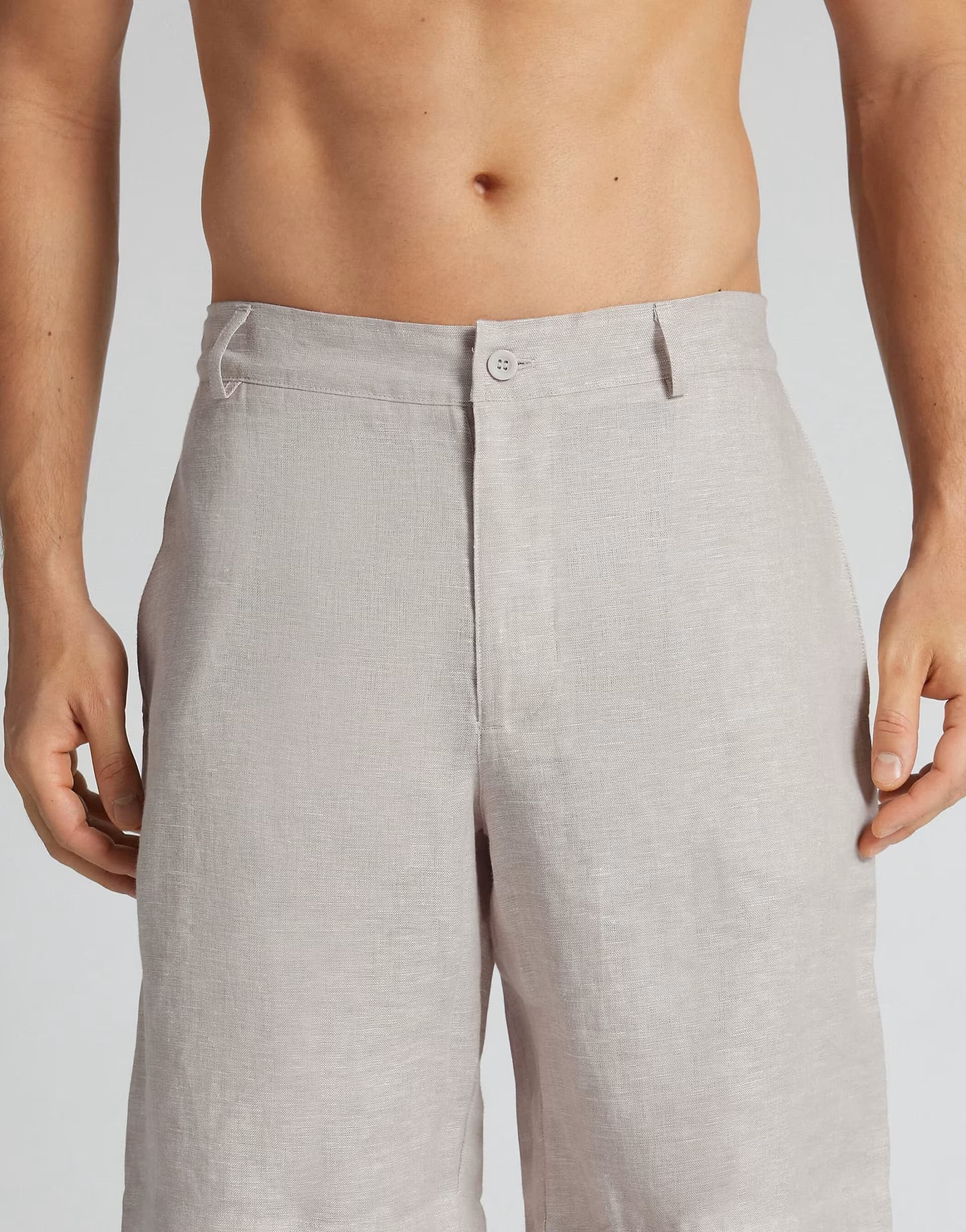 ASOS Intimissimi Men’s 100% linen shorts in sand