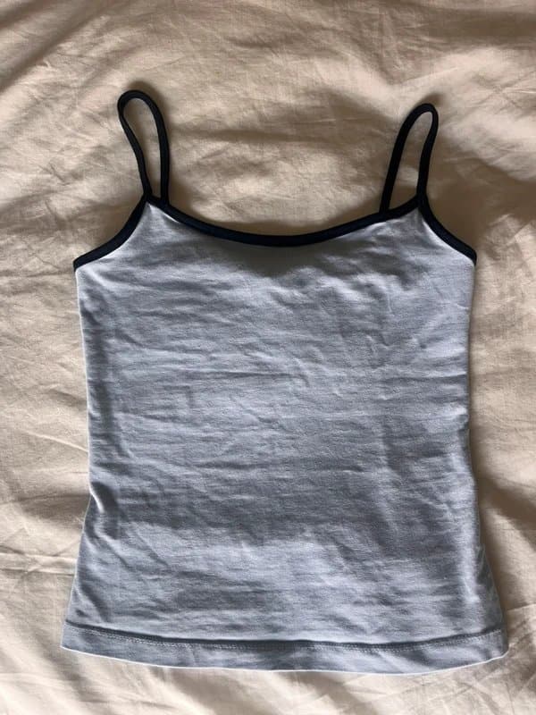 Bershka Blue Berksha tank top