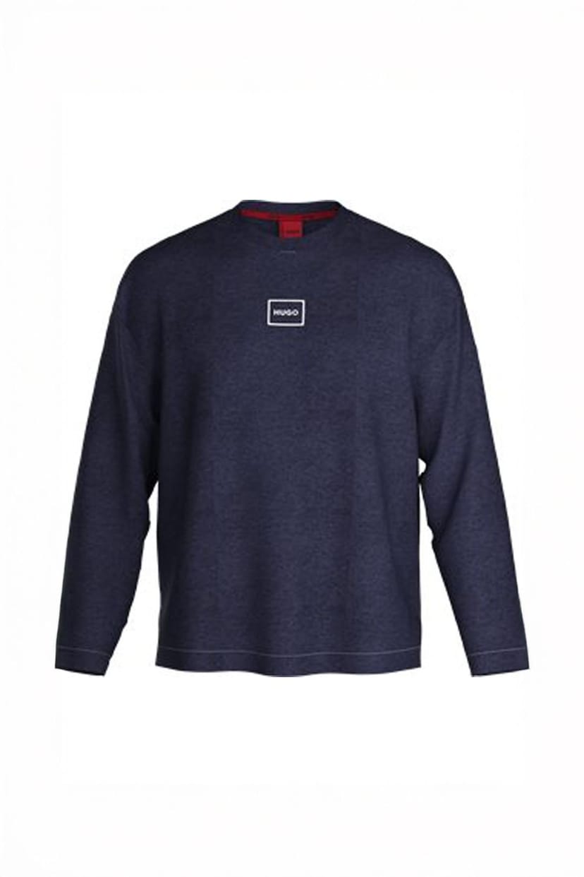 HUGO Hugo Men's Laze Longsleeve Dark Blue - 1