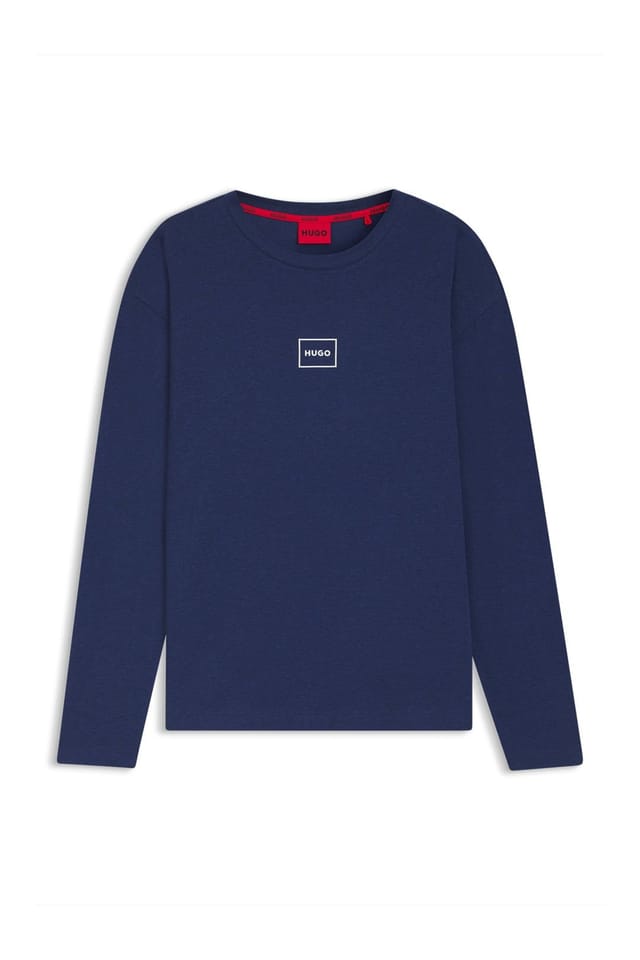 HUGO Hugo Men's Laze Longsleeve Dark Blue - 2