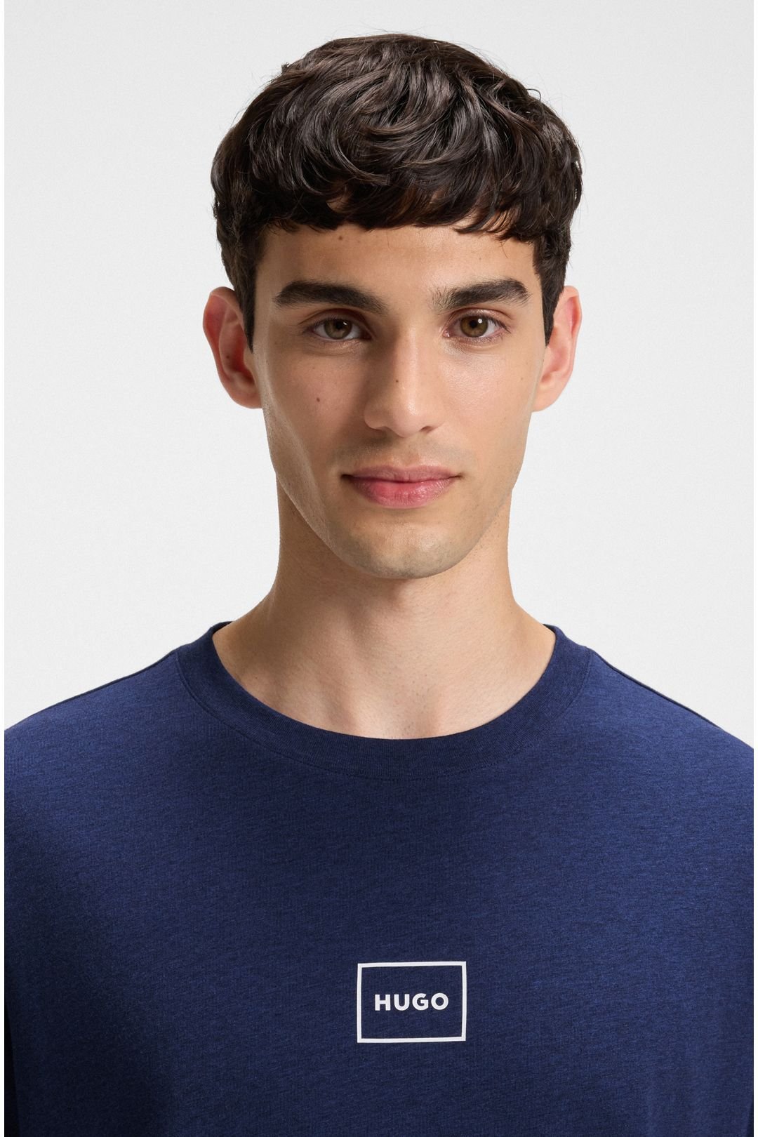 HUGO Hugo Men's Laze Longsleeve Dark Blue - 4