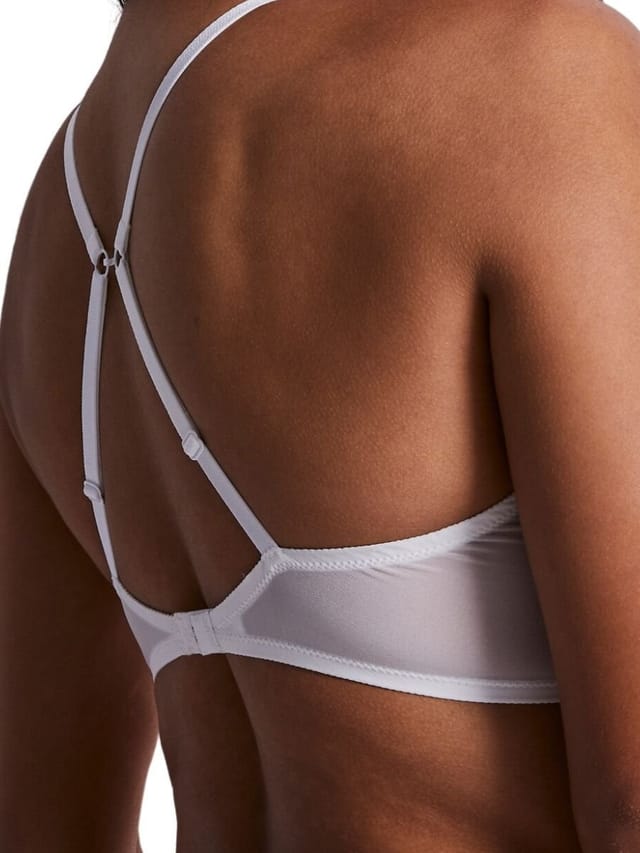 Aubade Aubade Women's Kiss Of Love Triangle Bralette in White - 3