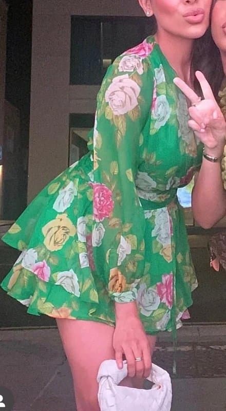 Zara Beautiful Zara Floral Dress UK XS