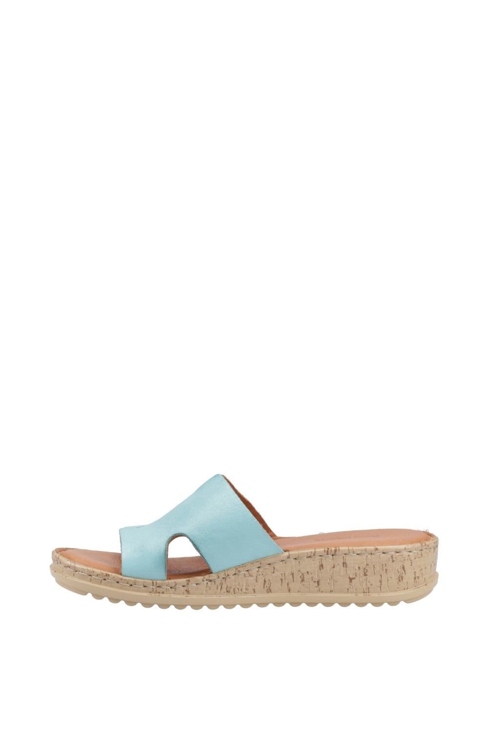 Hush Puppies Hush Puppies Women's Eloise Mule Sandal in Aqua - 4