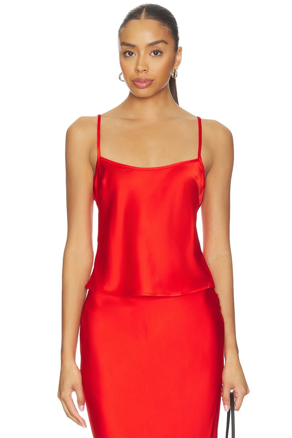 revolve Revolve Red Satin Camisole