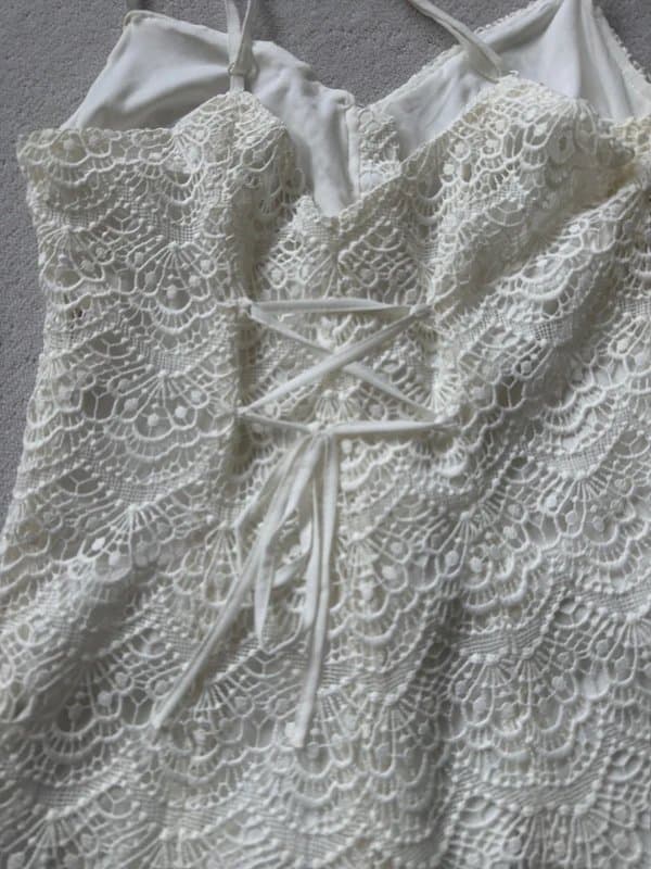 Bershka Lace play suit