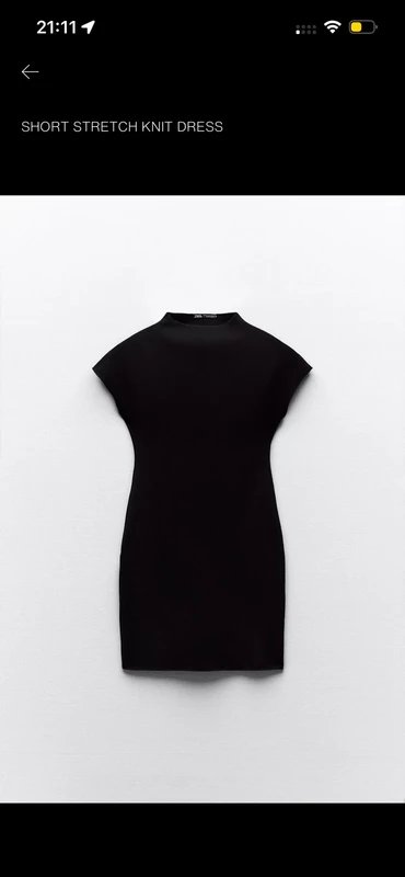 Zara Short Stretch knit dress - 1