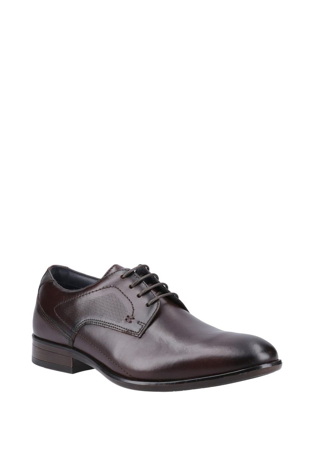Pod Pod Men's Carl Derby Shoes in Dark Brown