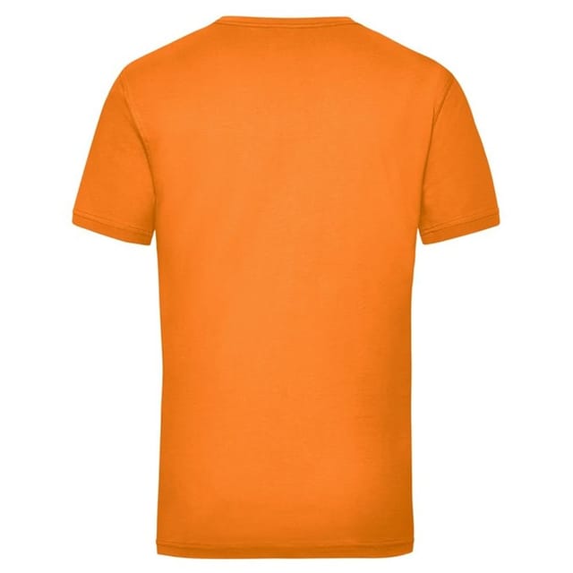 James and Nicholson James and Nicholson Men's Workwear T-Shirt in Orange - 2