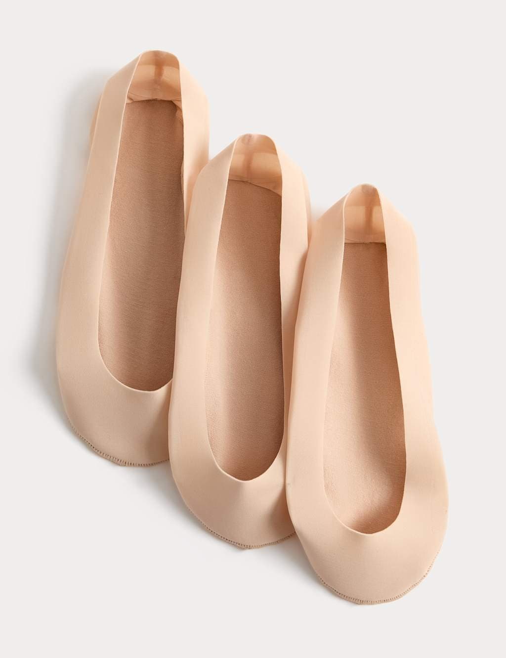 Marks & Spencer M&S Opal Cotton Blend Footsies 3 Pack