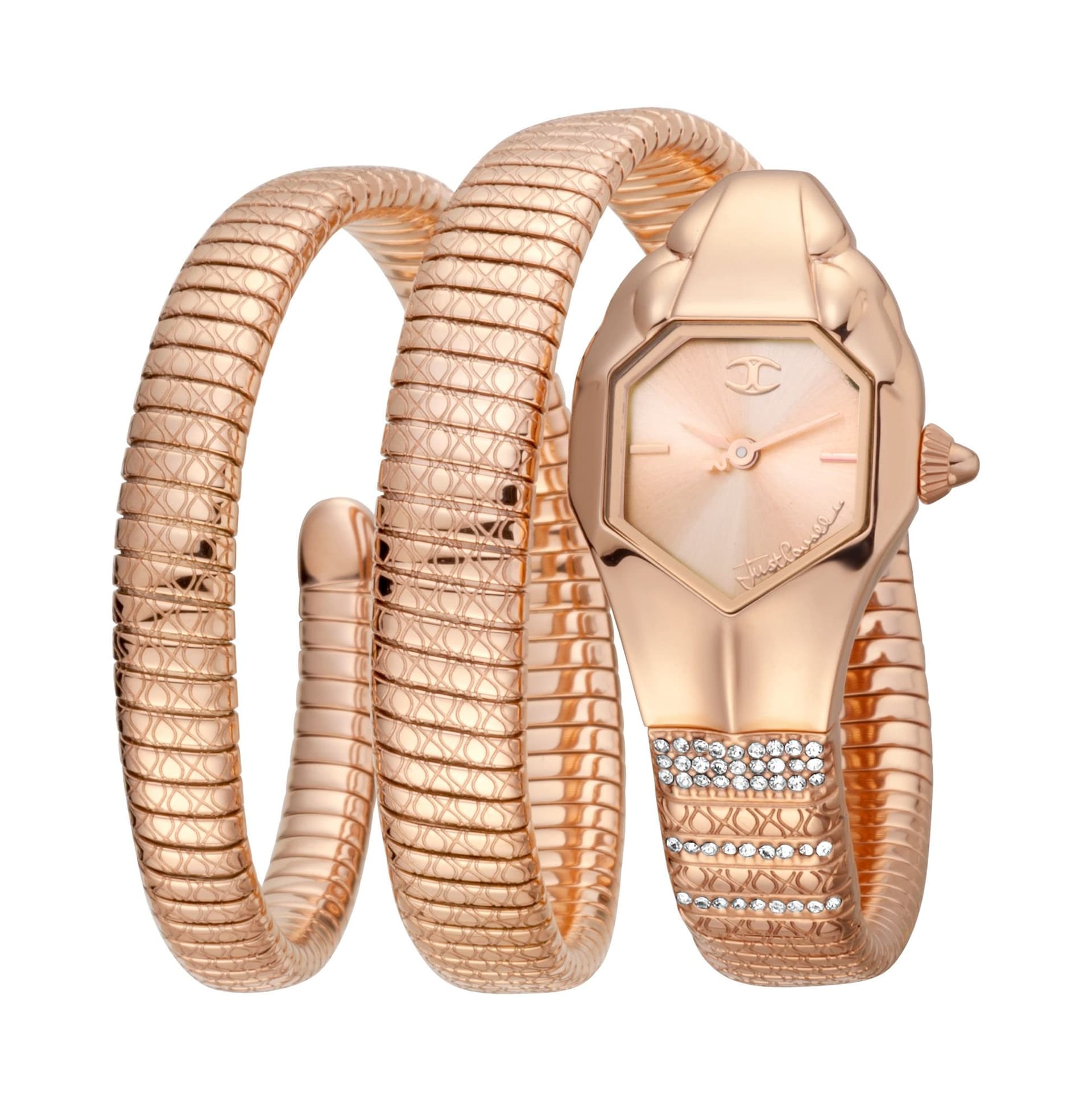 Just Cavalli Just Cavalli Women's Just Glam EVO 1 rosegold Dial Rose Gold Bracelet Watch