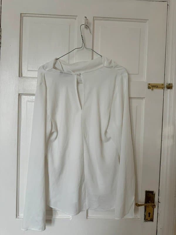ASOS Design White asos satin blouse