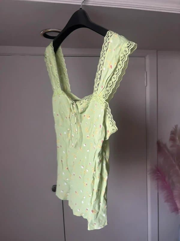 ASOS Asos green lace top
