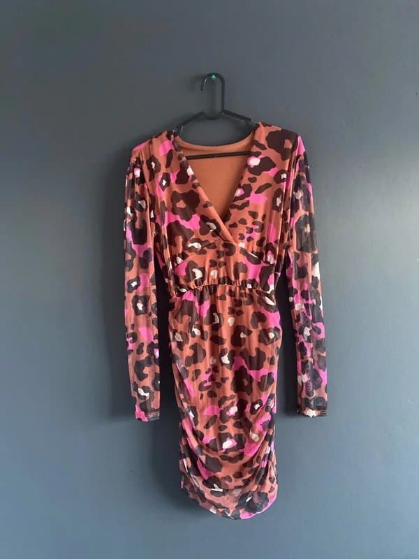 Styled In Italy Leopard print dress