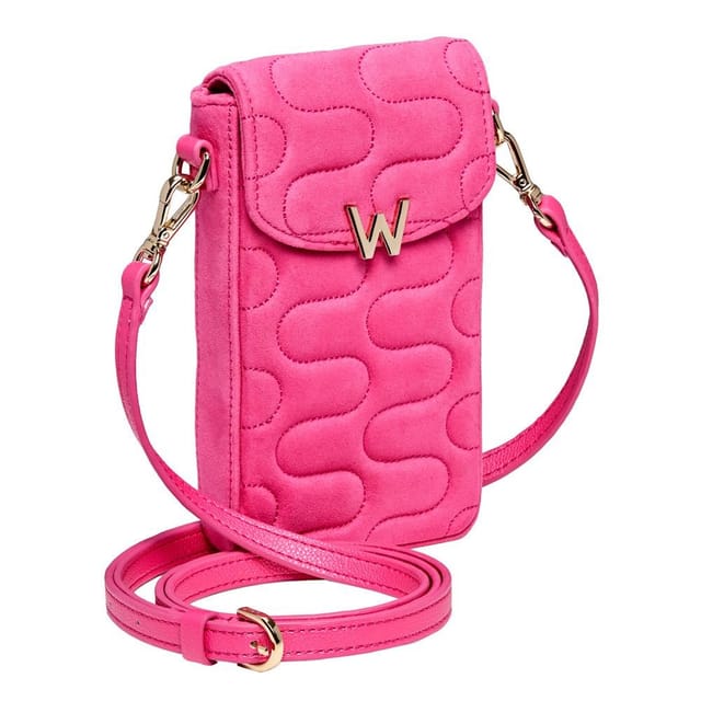 Wolf WOLF Women's Mimi Swirl Phone Bag in Pink - 3