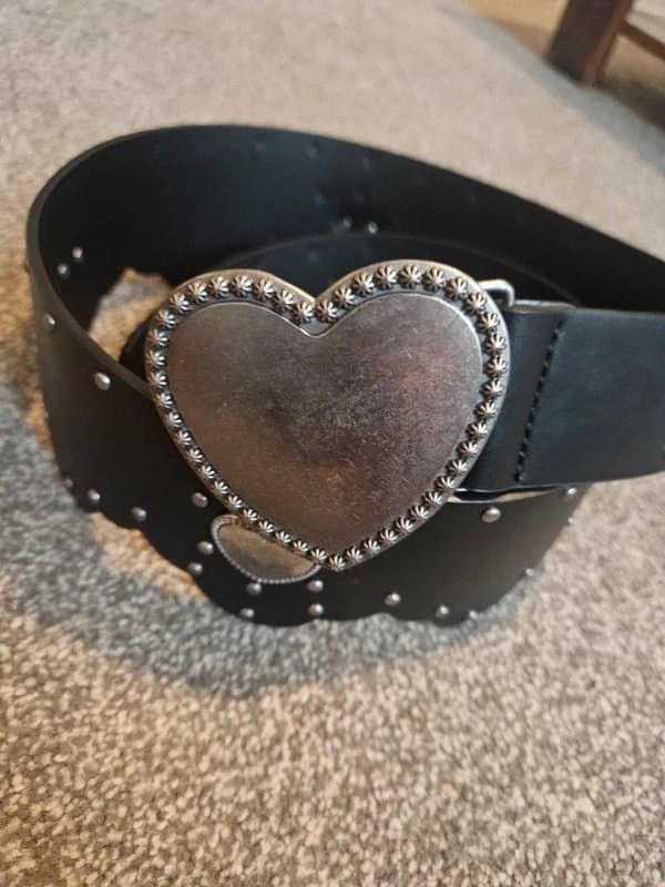 Bershka Bershka leather effect belt