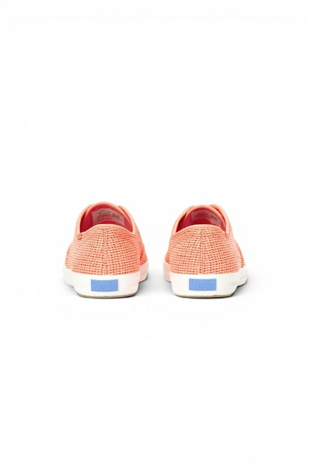 keds Keds Women's Champion Cotton Mesh Lace Up in Coral - 3