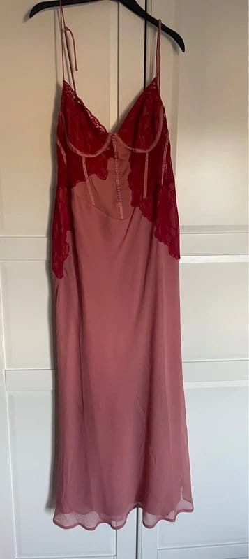 ASOS Design ASOS Design structured corset lace maxi dress uk 18 - 1