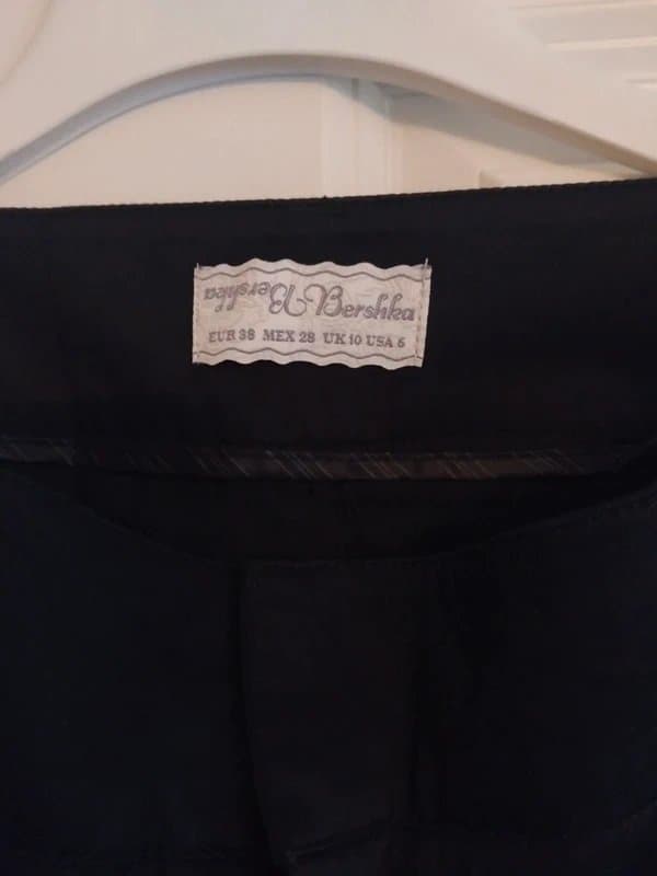 Bershka Bershka slightly flared trousers size UK10