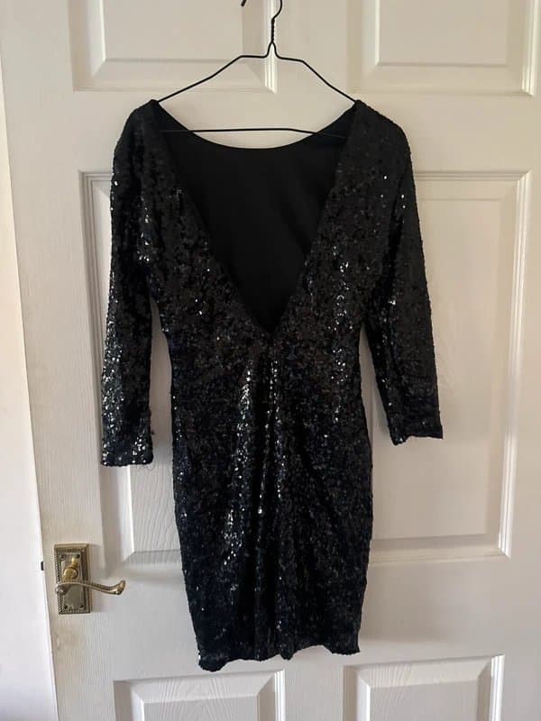 ASOS ASOS black sequin dress