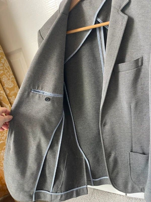 New Look Men’s New Look grey blazer
