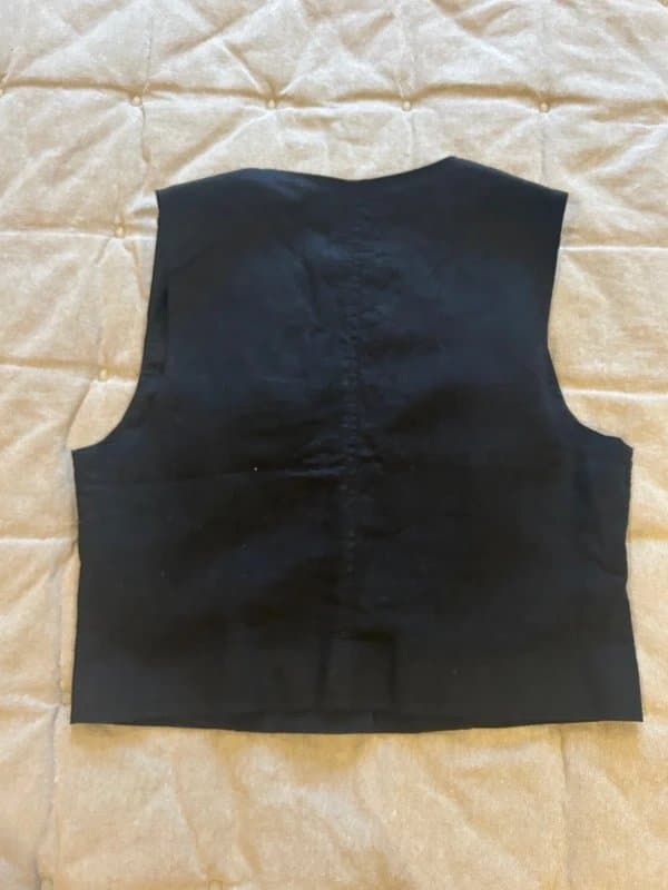 New Look New Look linen blend waistcoat