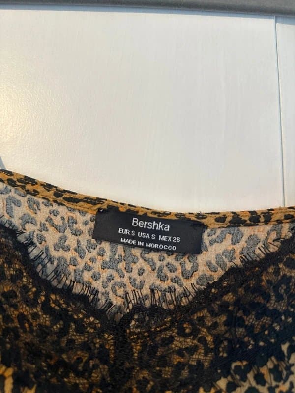 Bershka Bershka leopard cami top
