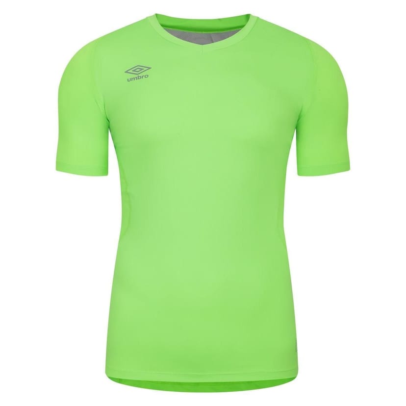 Umbro Umbro Men's Elite V Neck Base Layer Top in Green - 1