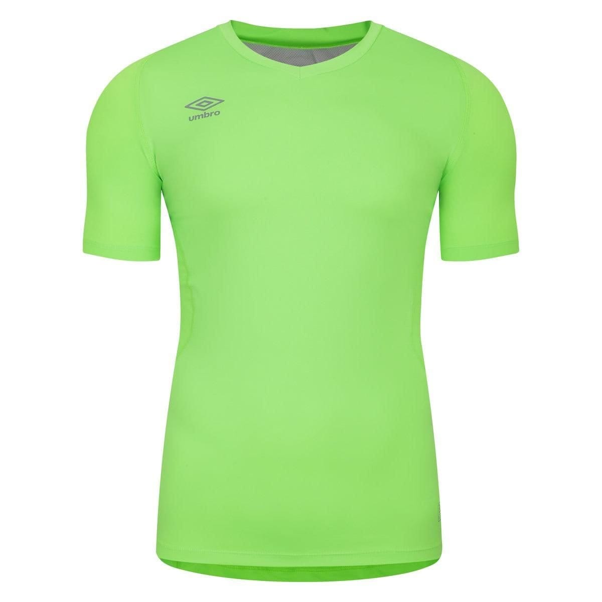 Umbro Umbro Men's Elite V Neck Base Layer Top in Green - 1