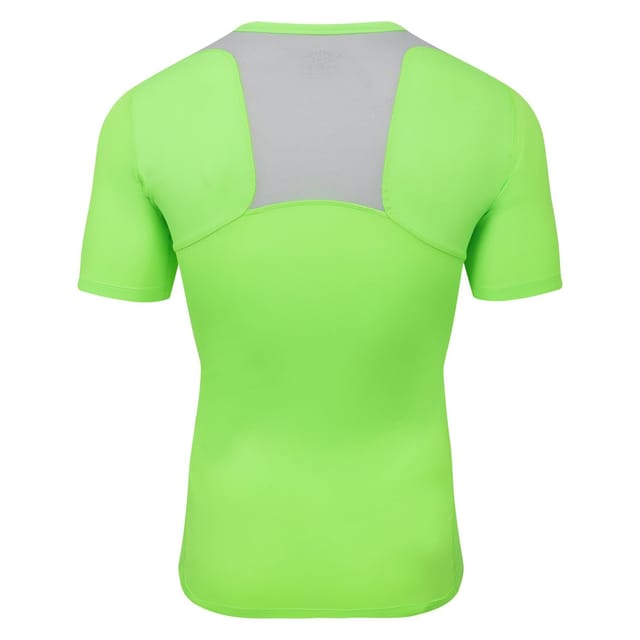 Umbro Umbro Men's Elite V Neck Base Layer Top in Green - 2