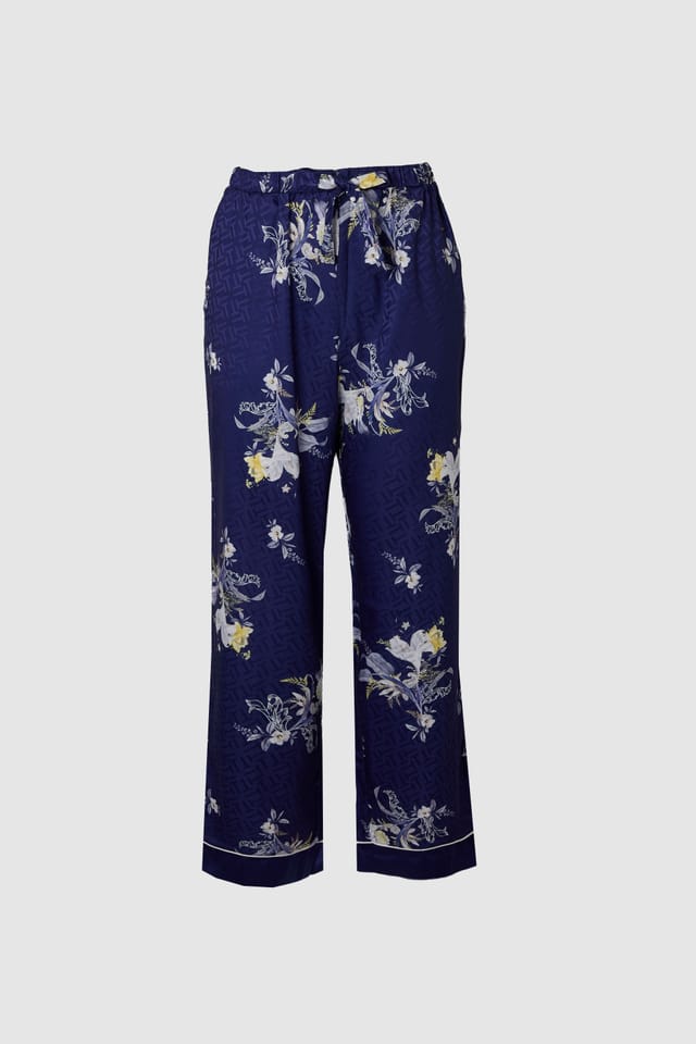 Ted Baker Ted Baker Women's Traditional Pj Set Navy Blue - 2
