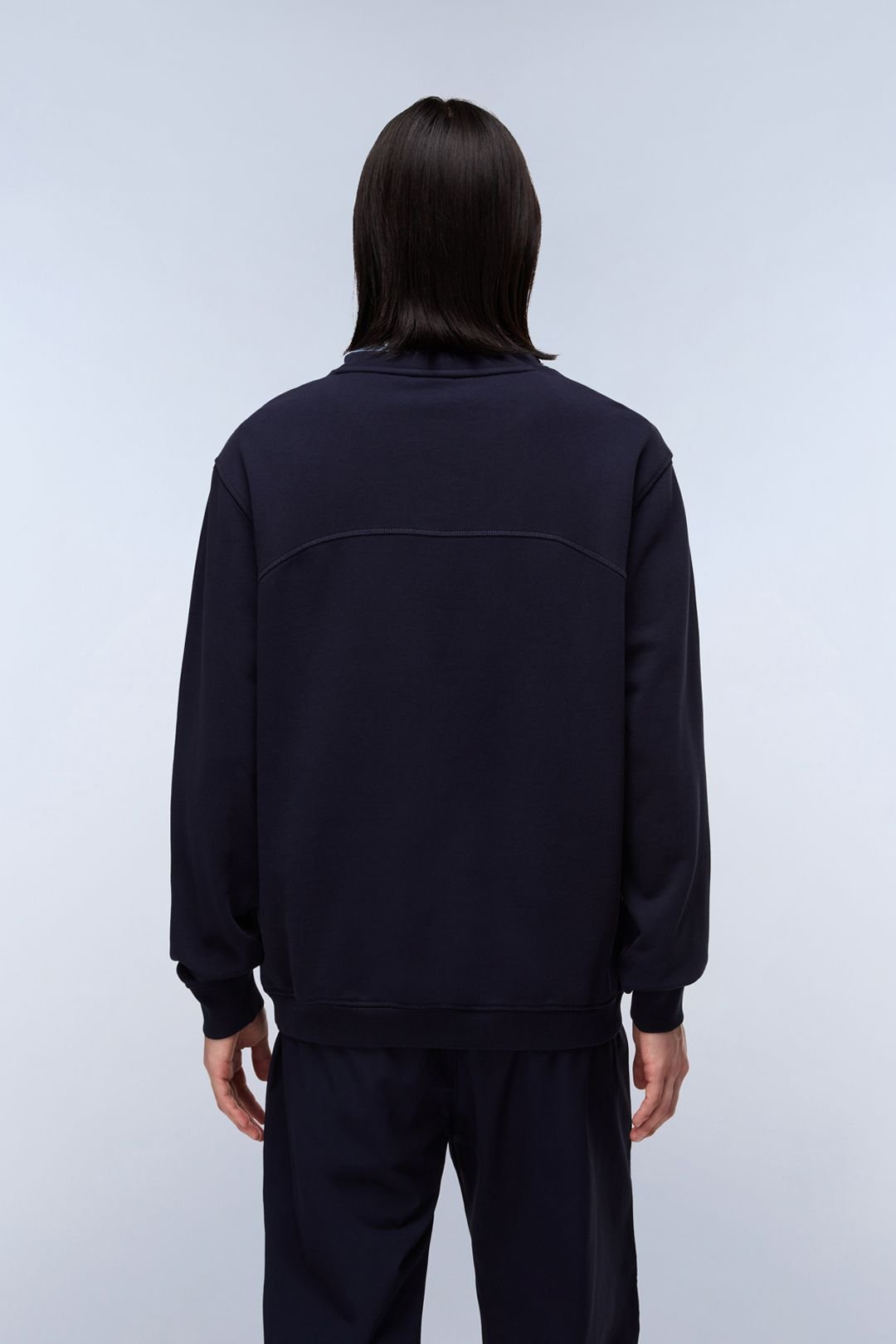 Napapijri Napapijri Men's B-Badge C 1 Sweatshirt Blue Marine in Navy - 4