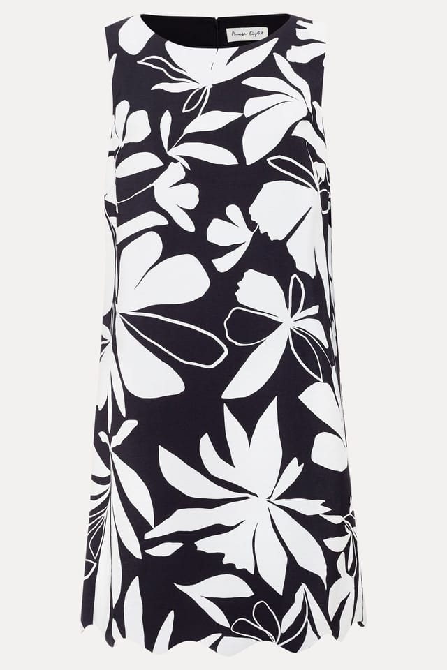 Phase Eight Phase Eight Women's Marta Floral Mini Dress in Black - 2