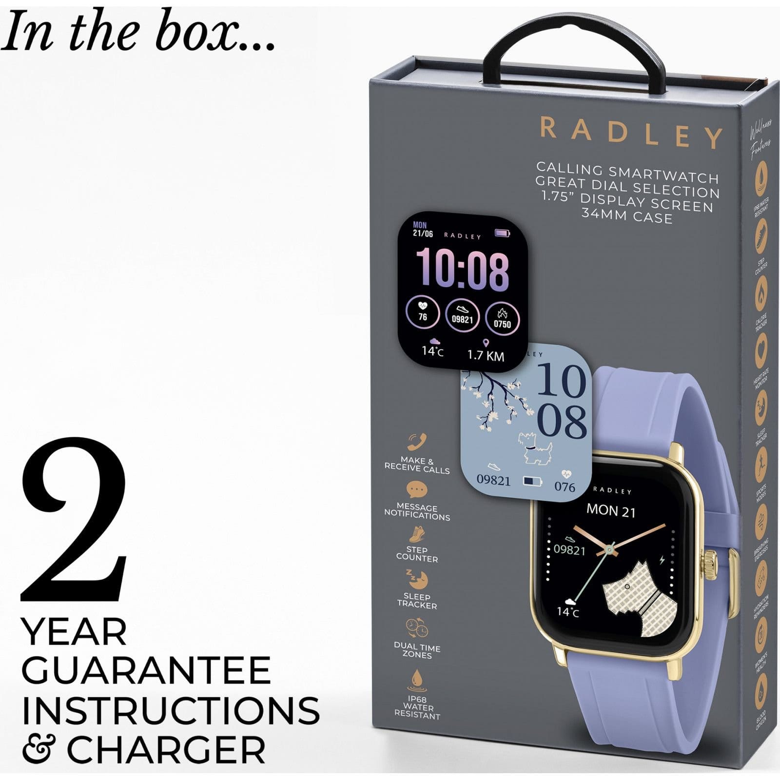 Radley Radley Women's RYS56-2198 Series 35mm Watch in Lilac - 4
