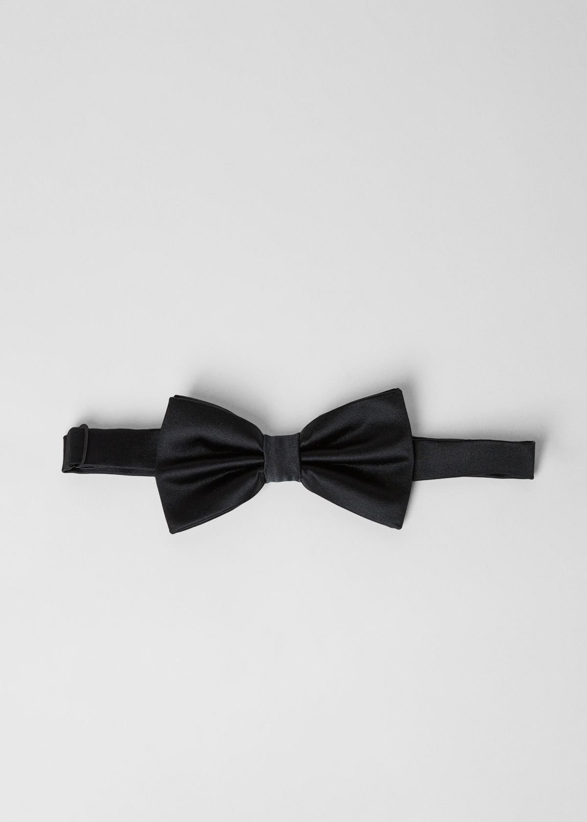 Burton Burton Men's Black Bow Tie, Silk Pocket Square & Cufflink Set - 3