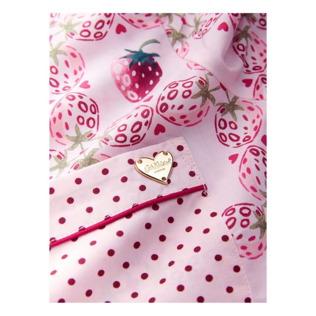 Cath Kidston Cath Kidston Women's Strawberry Pyjama Set in Pink - 3