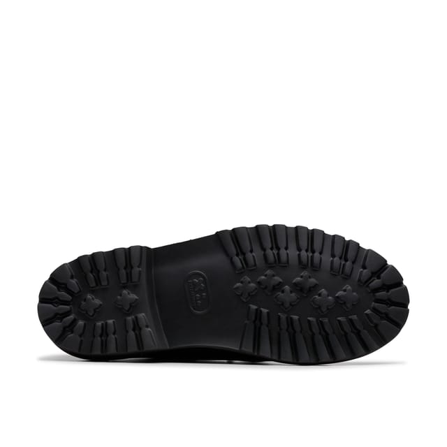 Clarks Clarks Men's Berwick Seam Black Leather Lace Up - 3
