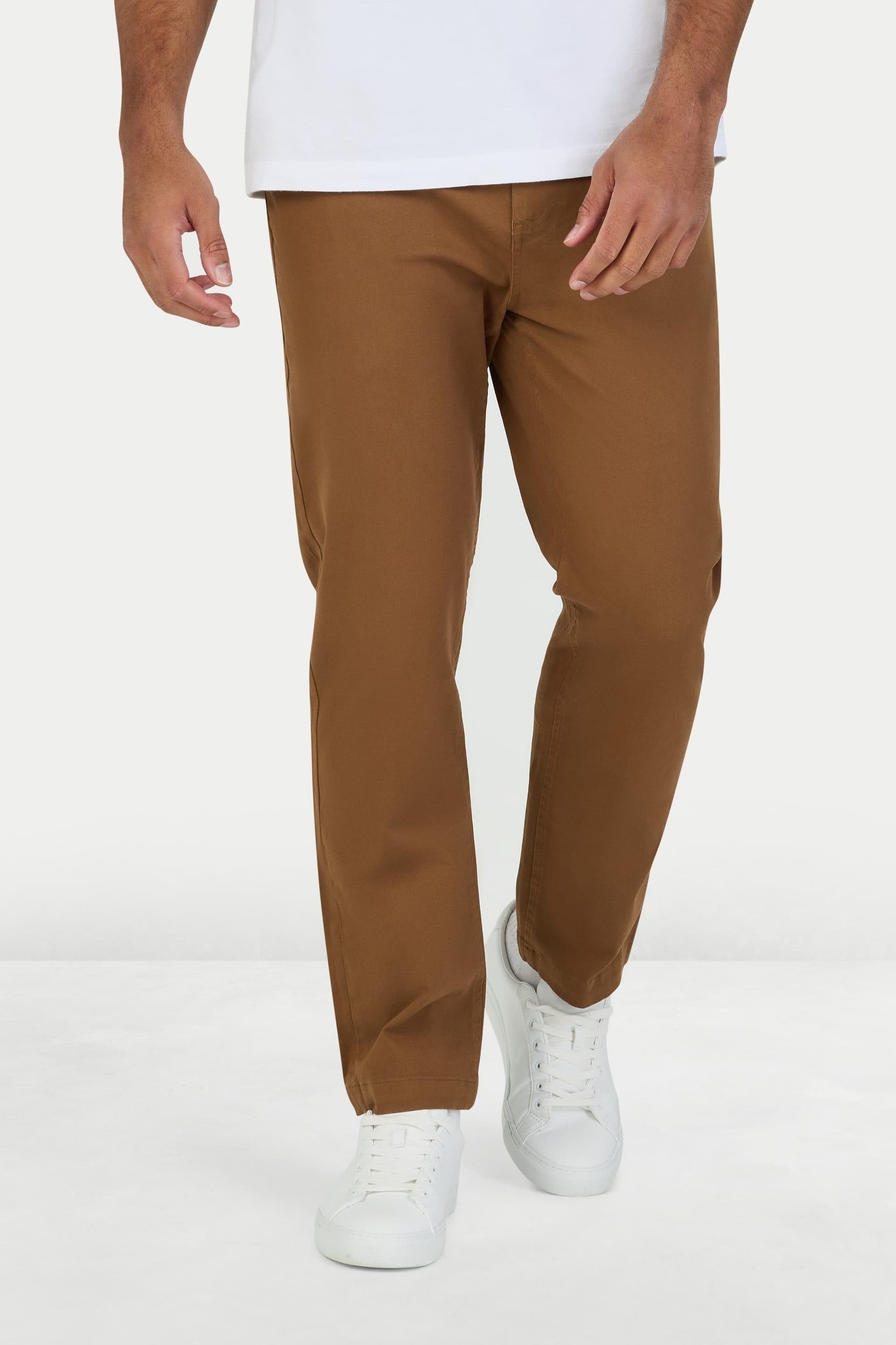 raging bull Raging Bull Men's Tapered Chino in Brown