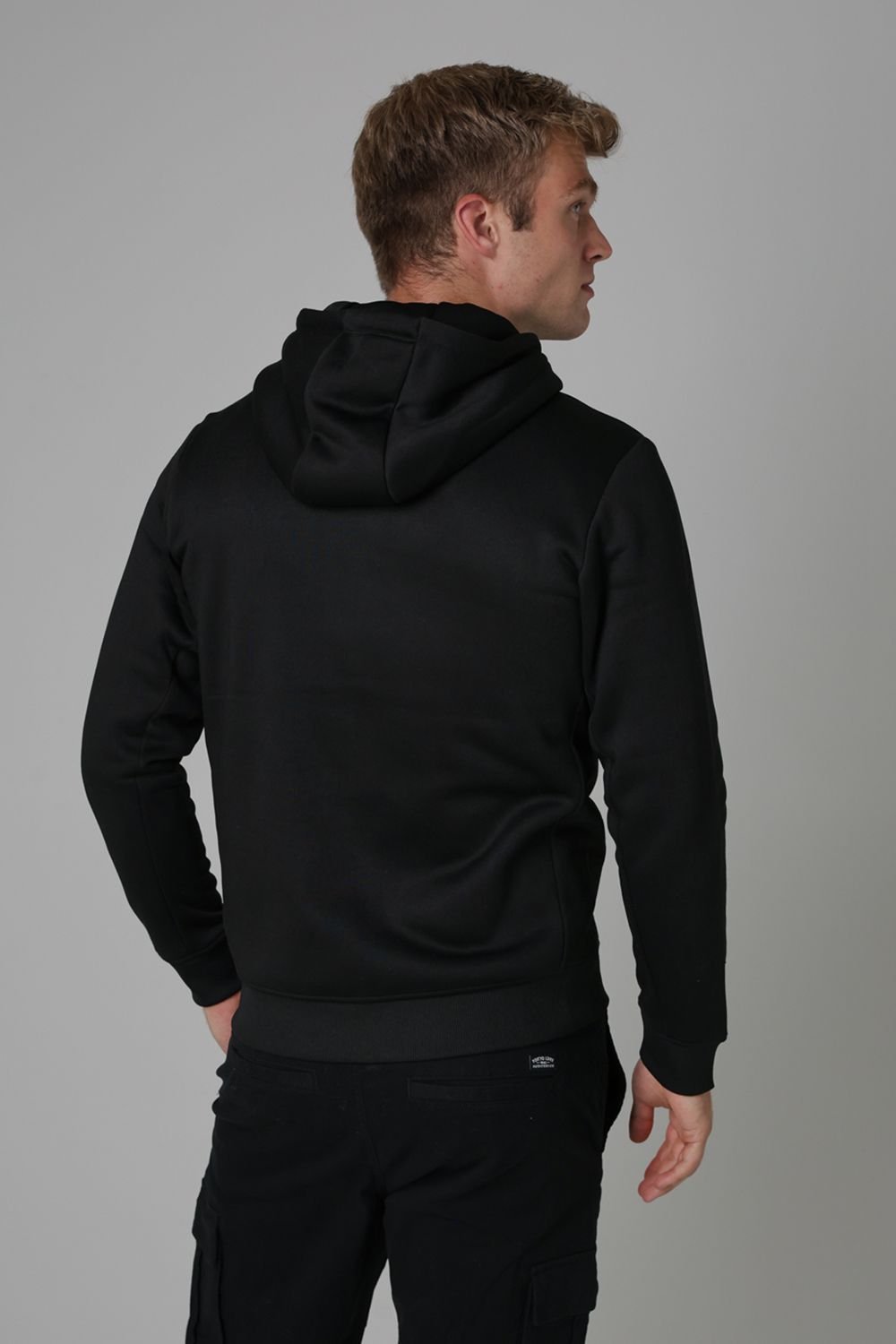 Tokyo Laundry Tokyo Laundry Men's Zip-Through Hoody in Black - 2