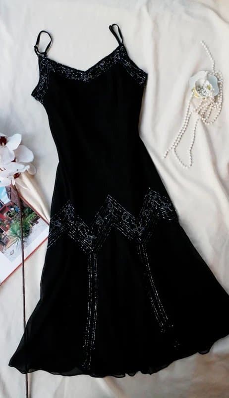 JMD New York JMD black sequin fairy dress