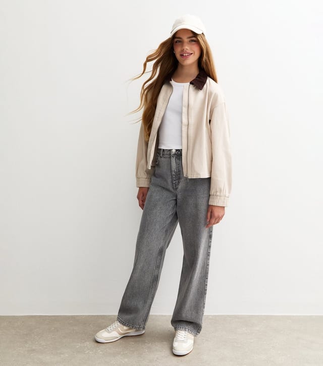 New Look Girls' White Ribbed Racer Back Vest New Look - 3